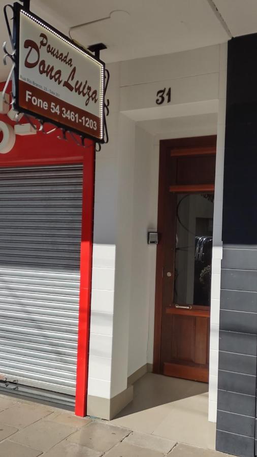 Pousada Dona Luiza Carlos Barbosa Exteriör bild